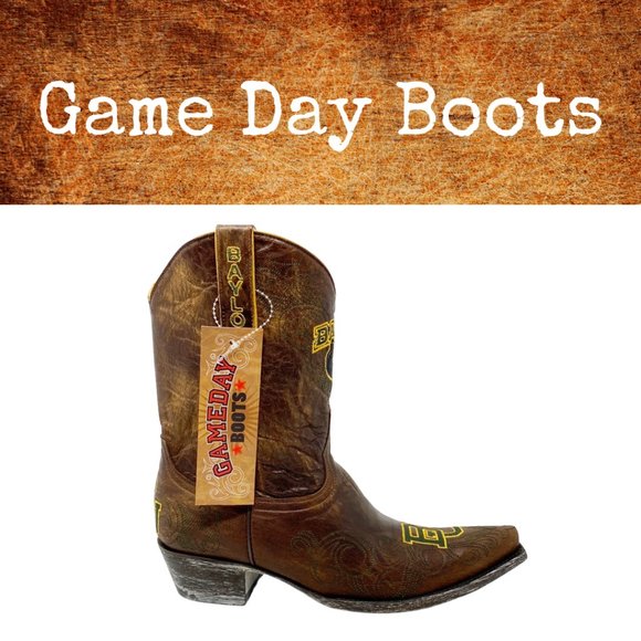 Gameday Baylor University Cowboy Boots - Picture 1 of 16